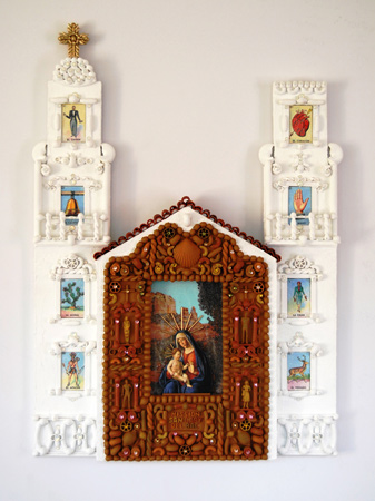 Mission San Gary Del Bac by Heidi Sanna